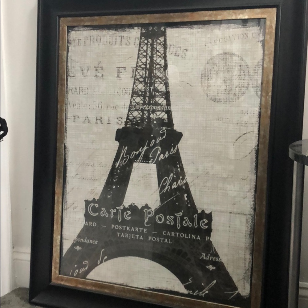 Vintage “Eiffel Tower” Paris Portrait